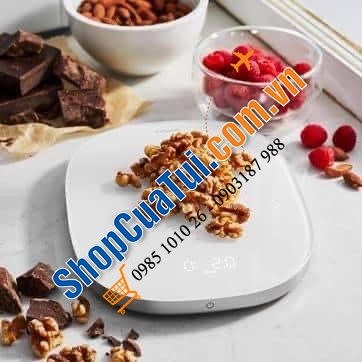 CÂN NHÀ BẾP HIỆN ĐẠI NHẤT ZWILLING DÙNG SẠC  MÀU ĐEN / TRẮNG.