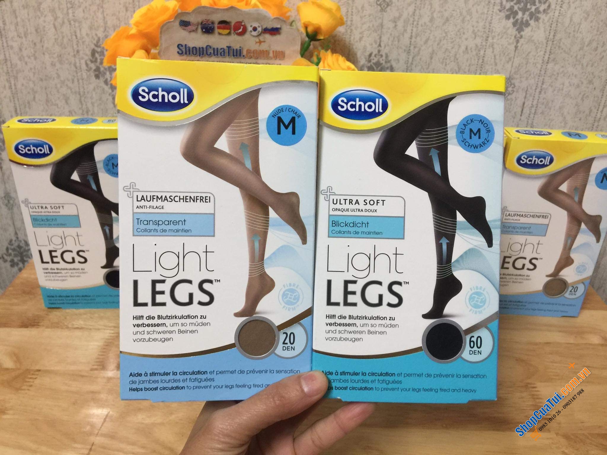 QUẦN TẤT SCHOLL chống dãn tĩnh mạch, giúp đôi chân thon gọn, đỡ mỏi nhức