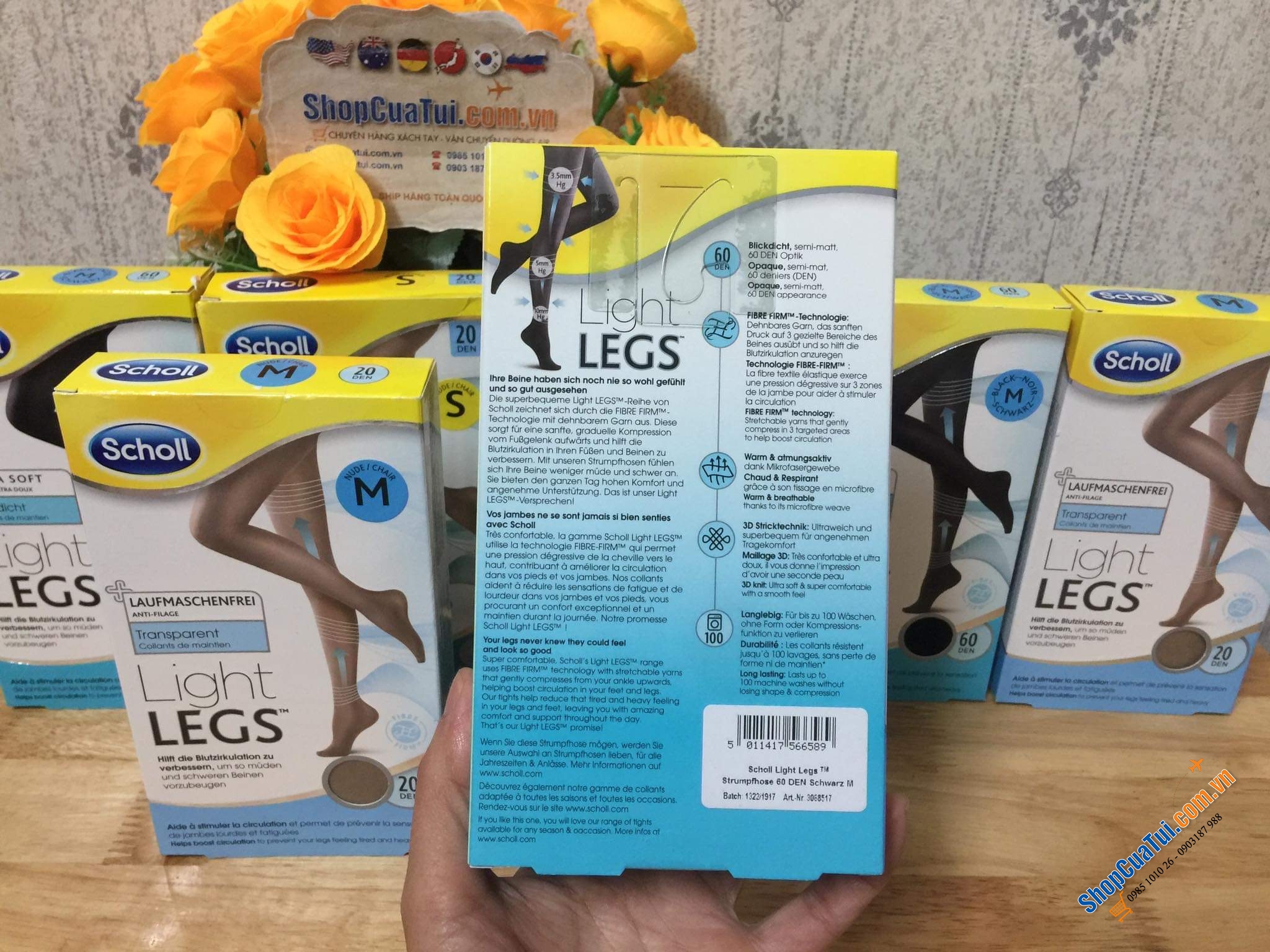 QUẦN TẤT SCHOLL chống dãn tĩnh mạch, giúp đôi chân thon gọn, đỡ mỏi nhức