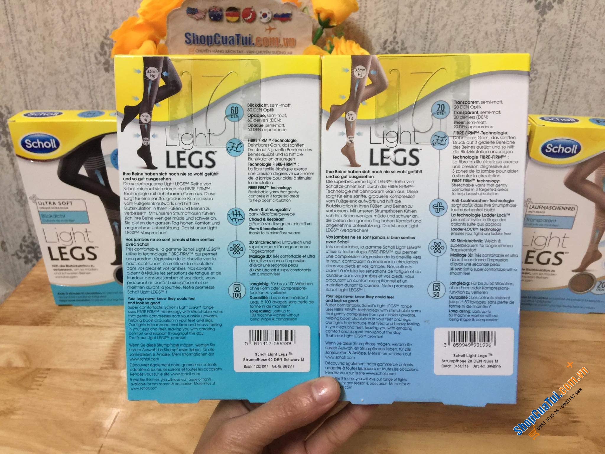 QUẦN TẤT SCHOLL chống dãn tĩnh mạch, giúp đôi chân thon gọn, đỡ mỏi nhức