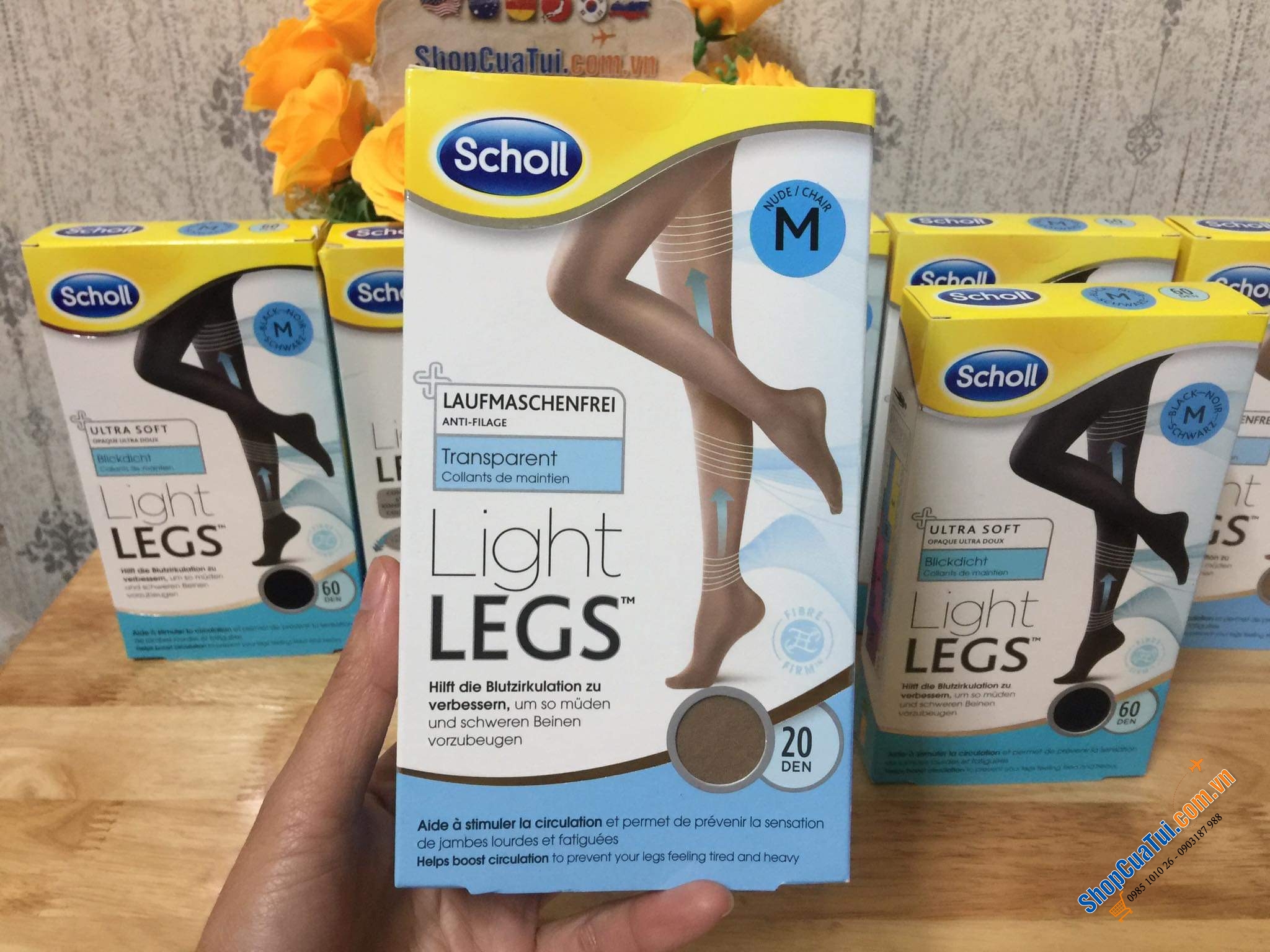 QUẦN TẤT SCHOLL chống dãn tĩnh mạch, giúp đôi chân thon gọn, đỡ mỏi nhức