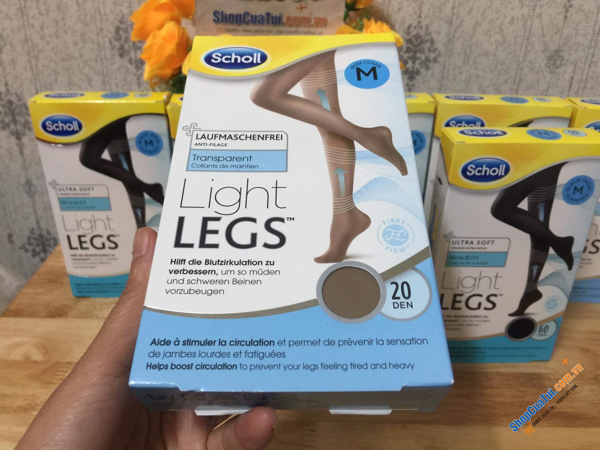 QUẦN TẤT SCHOLL chống dãn tĩnh mạch, giúp đôi chân thon gọn, đỡ mỏi nhức