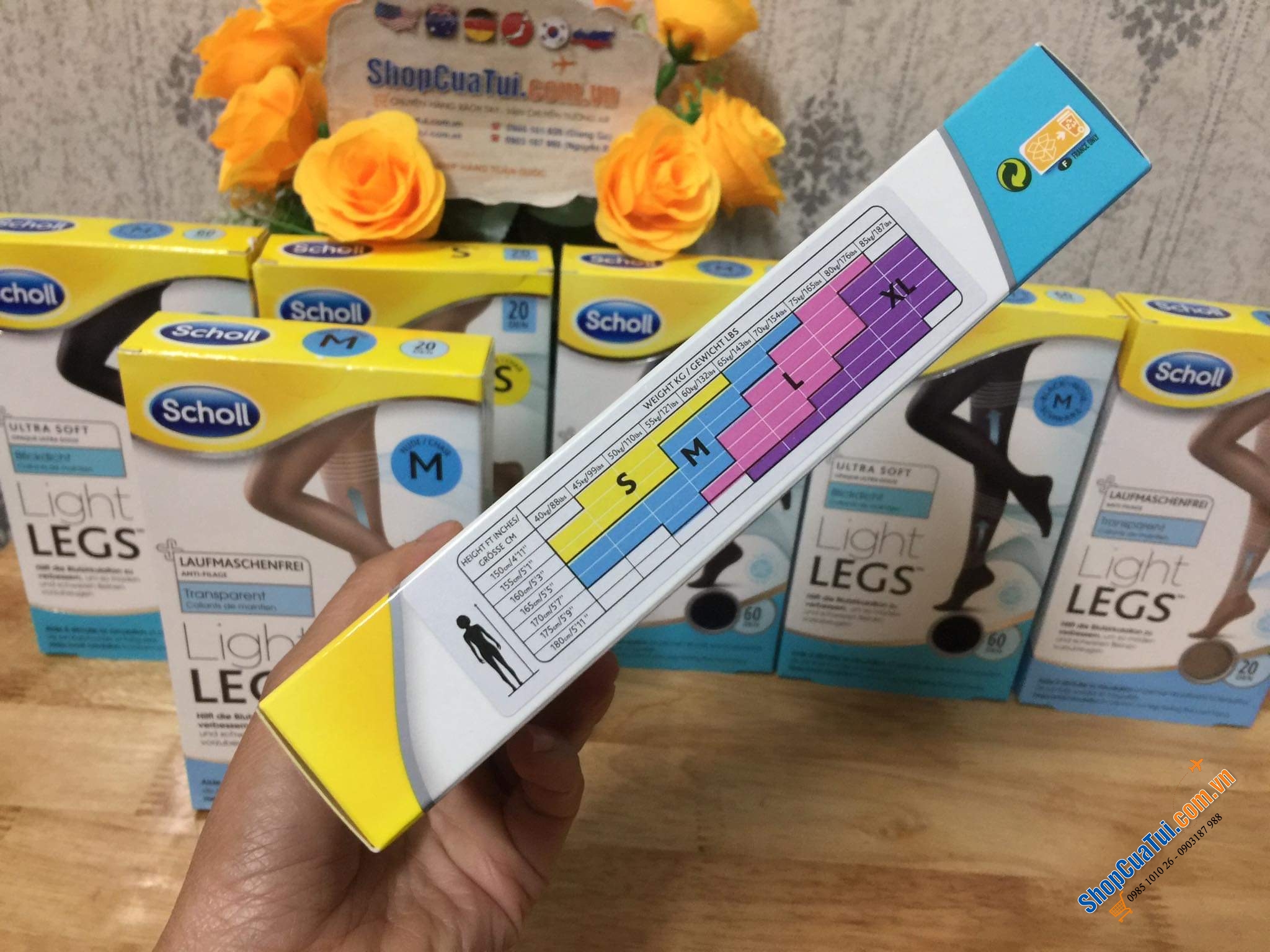 QUẦN TẤT SCHOLL chống dãn tĩnh mạch, giúp đôi chân thon gọn, đỡ mỏi nhức