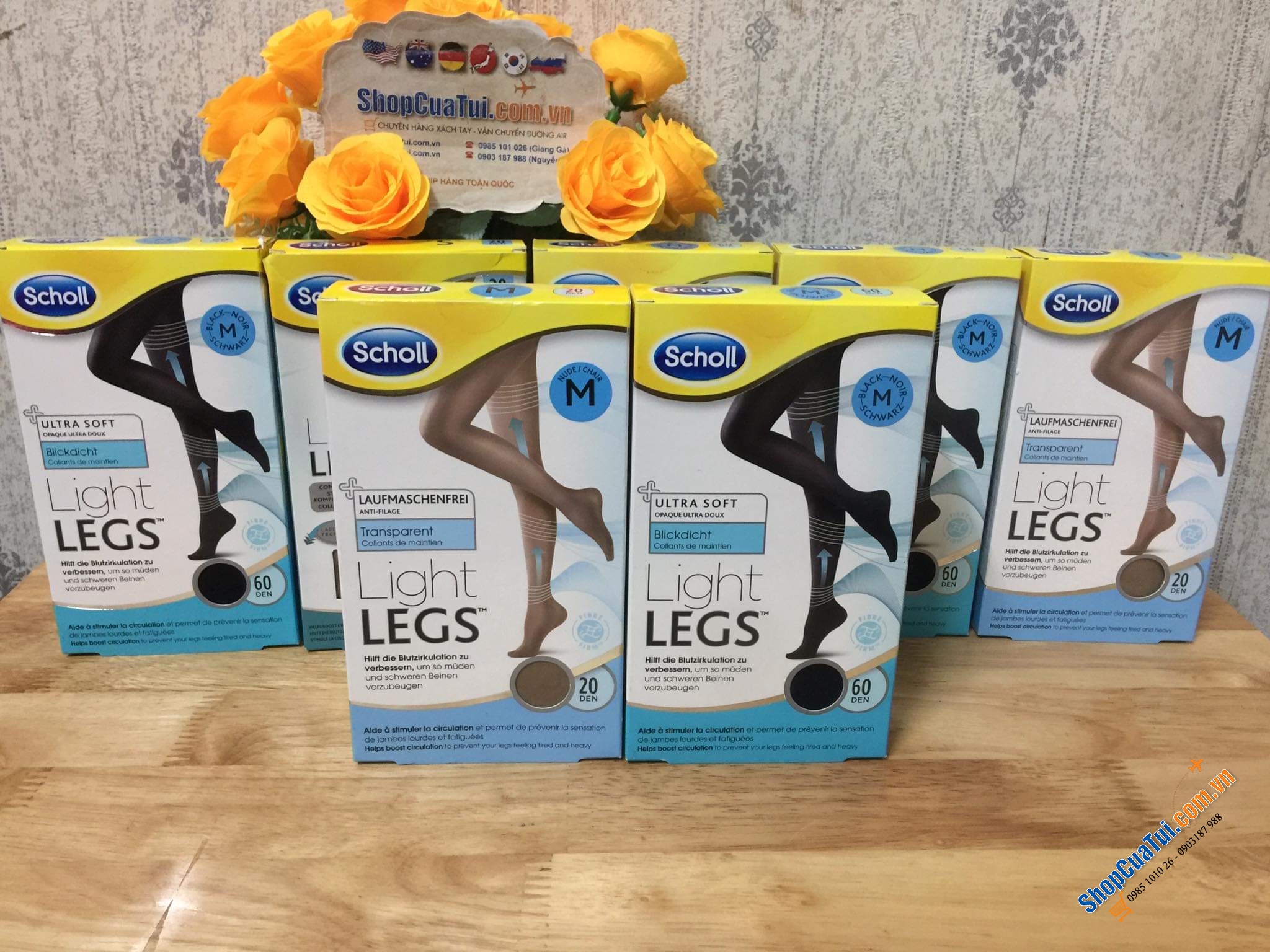 QUẦN TẤT SCHOLL chống dãn tĩnh mạch, giúp đôi chân thon gọn, đỡ mỏi nhức