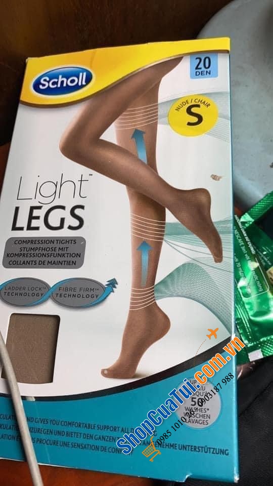 QUẦN TẤT SCHOLL chống dãn tĩnh mạch, giúp đôi chân thon gọn, đỡ mỏi nhức