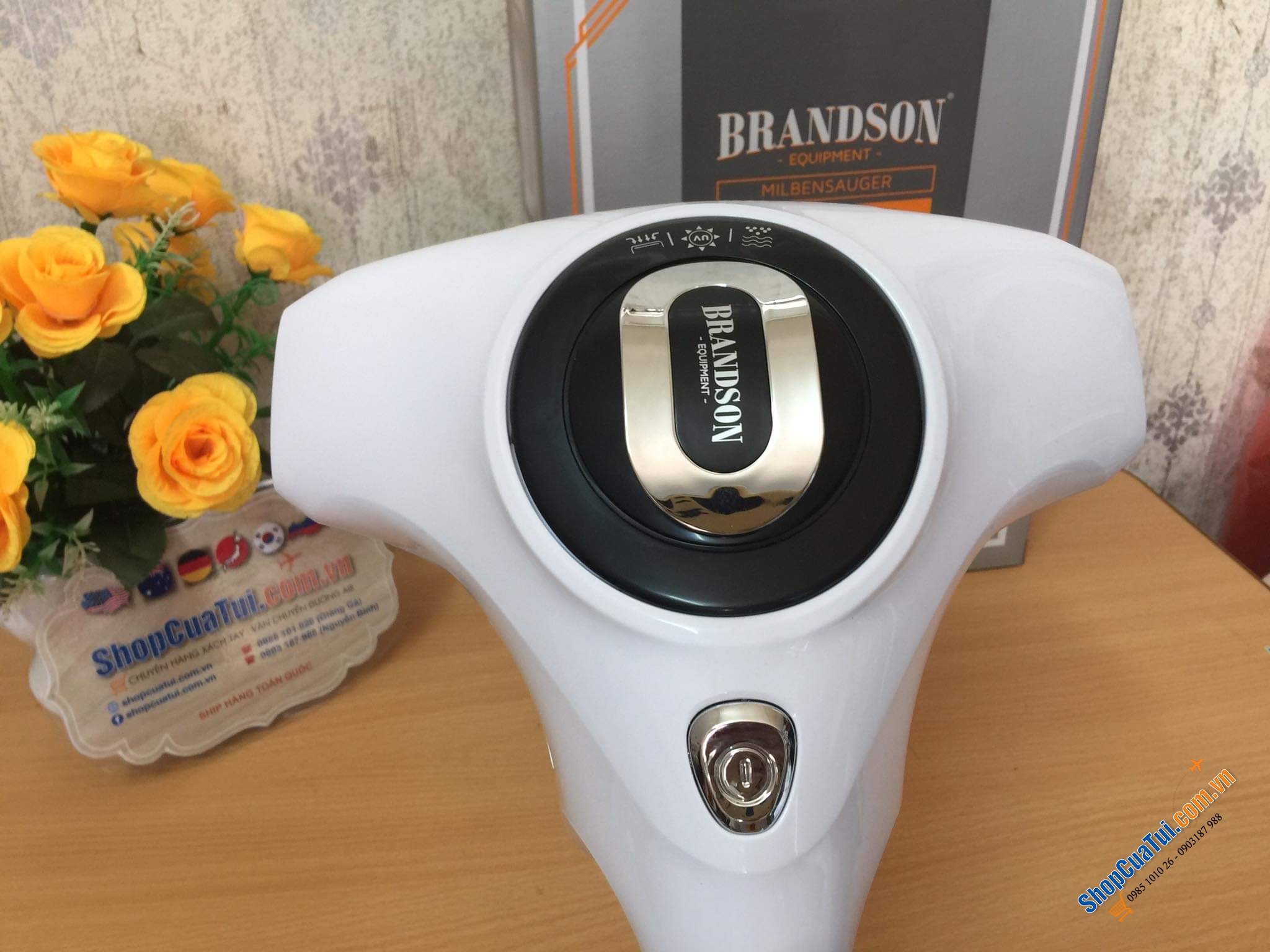 MÁY HÚT BỤI, DIỆT KHUẨN GIƯỜNG ĐỆM SOFA BRANDSON (Rating 5 sao siêu chất lượng)