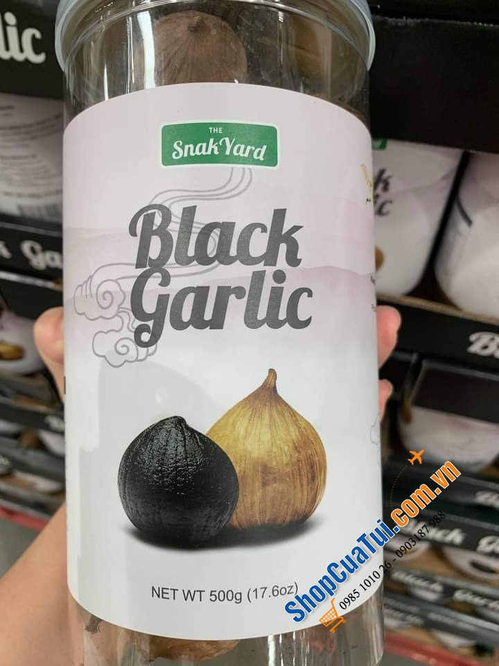 Tỏi đen The Snak Yard Black Garlic 500g Net