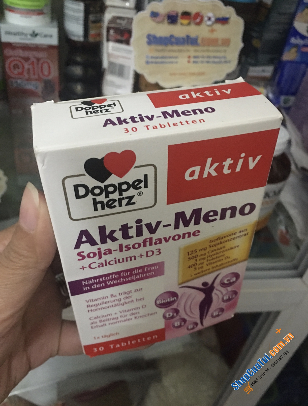 AKTIV – MENO DÀNH CHO PHỤ NỮ TRƯỚC – TRONG VÀ SAU QUÁ TRÌNH MÃN KINH