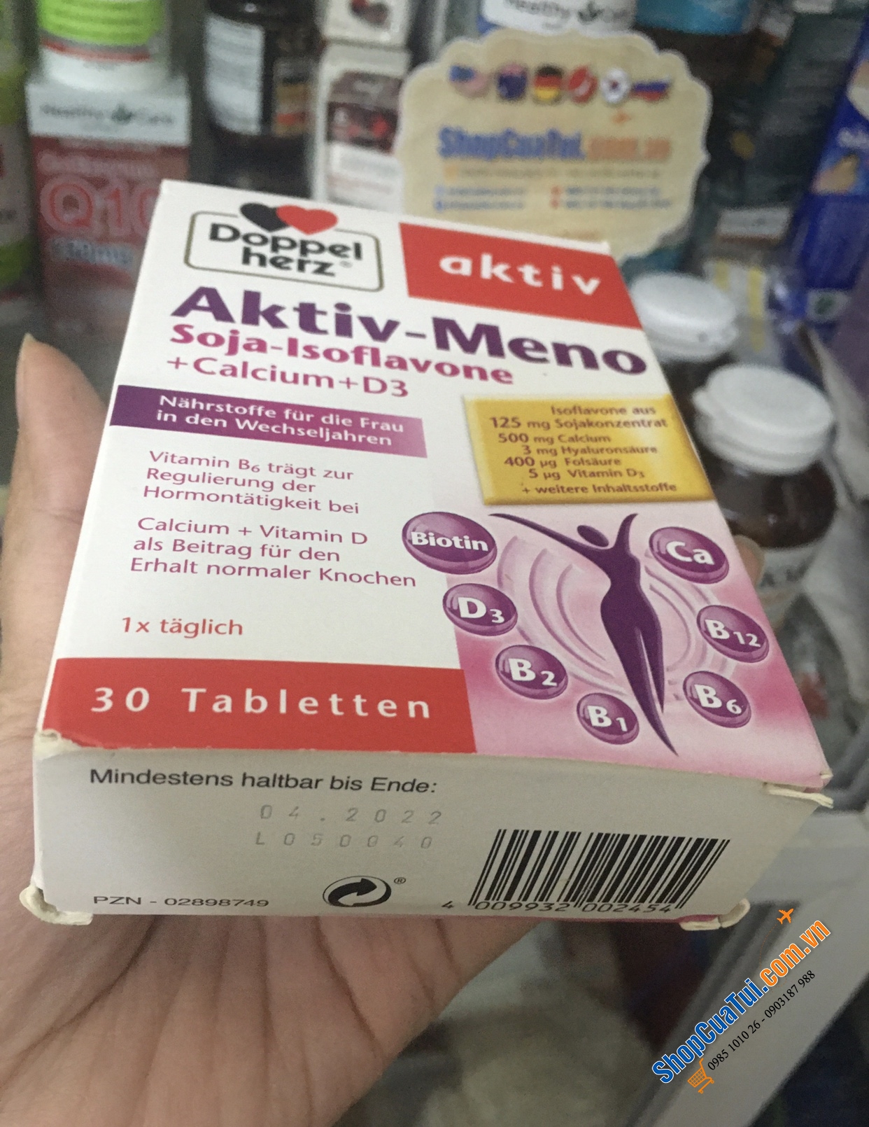 AKTIV – MENO DÀNH CHO PHỤ NỮ TRƯỚC – TRONG VÀ SAU QUÁ TRÌNH MÃN KINH