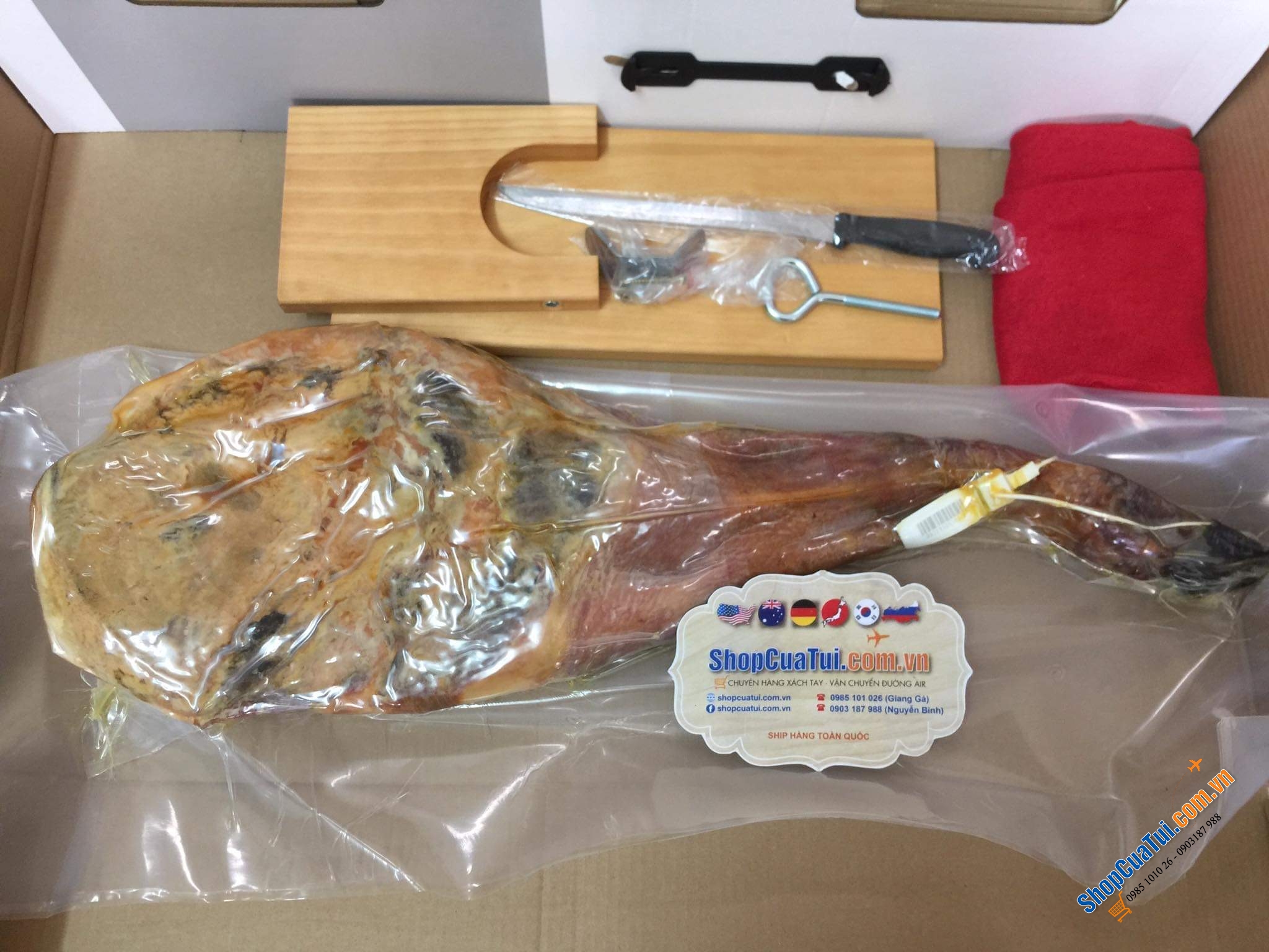 Đùi heo muối Jamon IBERICO - Không chỉ NGON, mà còn ĐẲNG CẤP! Ăn là nghiền