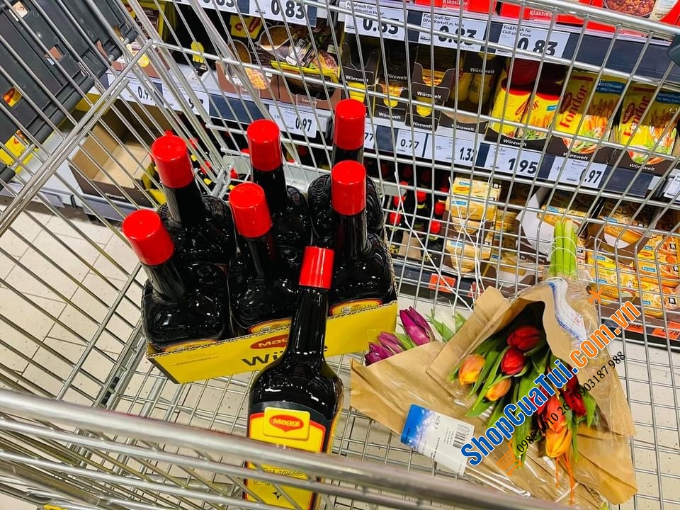 Xì dầu NƯỚC TƯƠNG ĐẬU NÀNH MAGGI WÜRZE 1 LIT - Made in Germany.