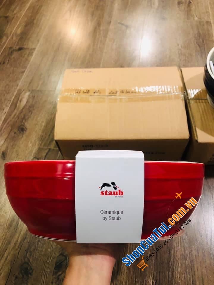SET ĐÔI ÂU BỎ LÒ OVAL BÁT CANH STAUB