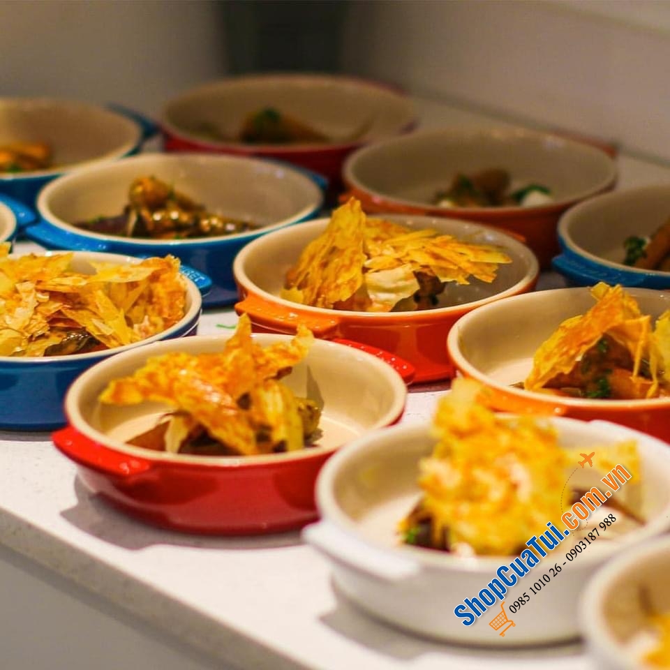Đĩa sứ Le creuset Tapas 14 cm.