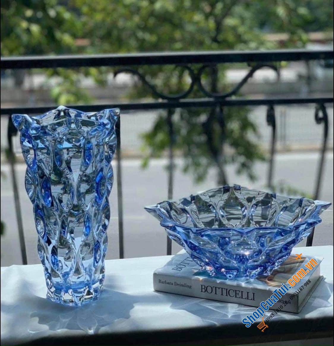 Đỉnh cao của sa hoa pha lê: Lọ hoa Bohemia Samba 30,5cm(biếu hoặc tân gia quá xịn sò)