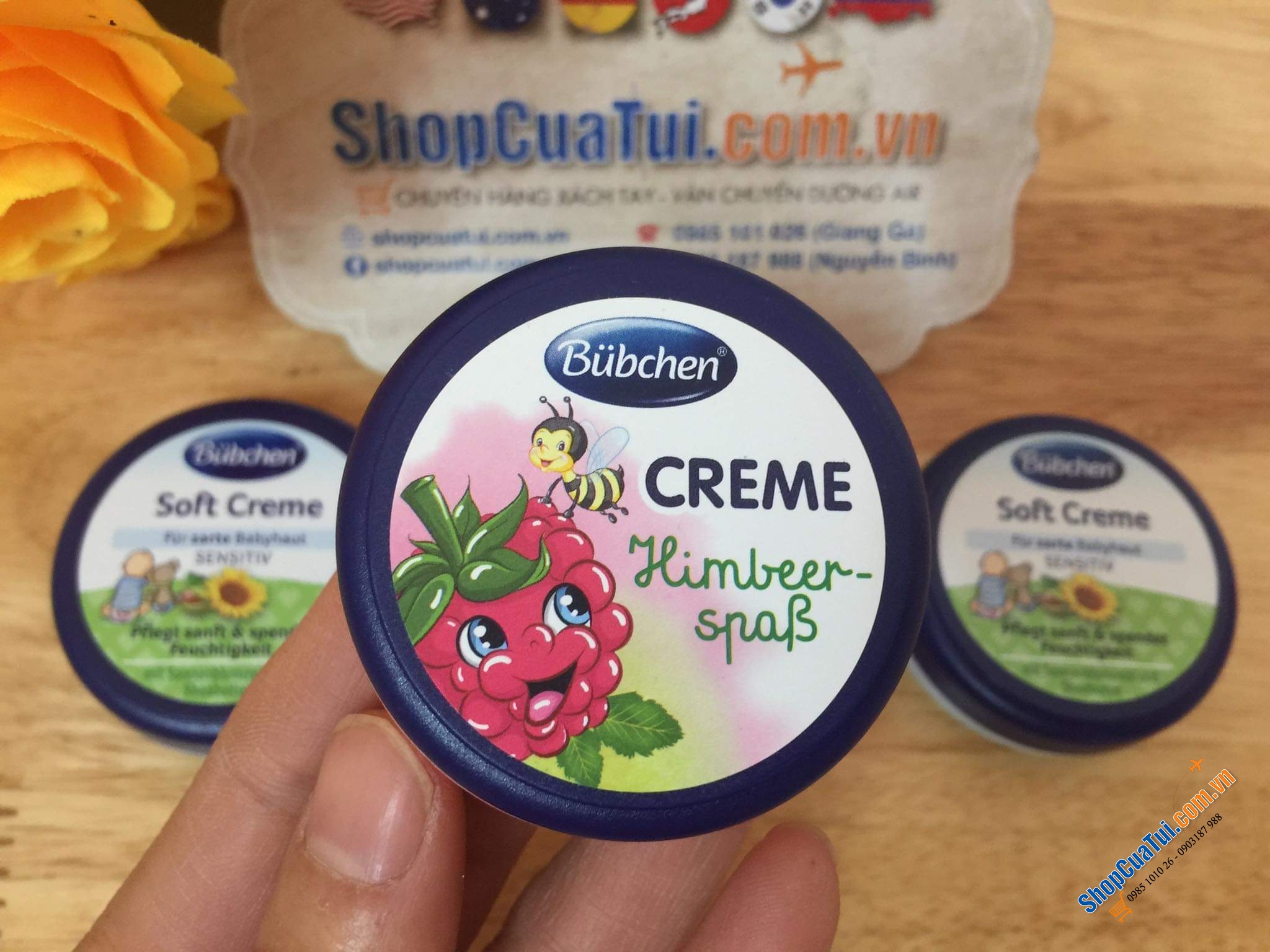Kem nẻ Bubchen dòng mini (20ml)