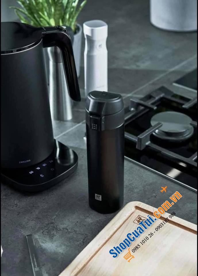BÌNH GIỮ NHIỆT ZWILLING THERMO VỚI NẮP MỞ TỰ ĐỘNG CẢI TIẾN MỚI NHẤT - Bình giữ nhiệt 450ML