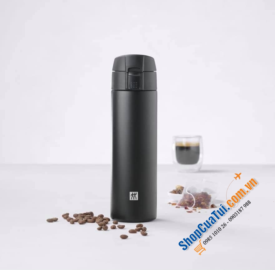 BÌNH GIỮ NHIỆT ZWILLING THERMO VỚI NẮP MỞ TỰ ĐỘNG CẢI TIẾN MỚI NHẤT - Bình giữ nhiệt 450ML