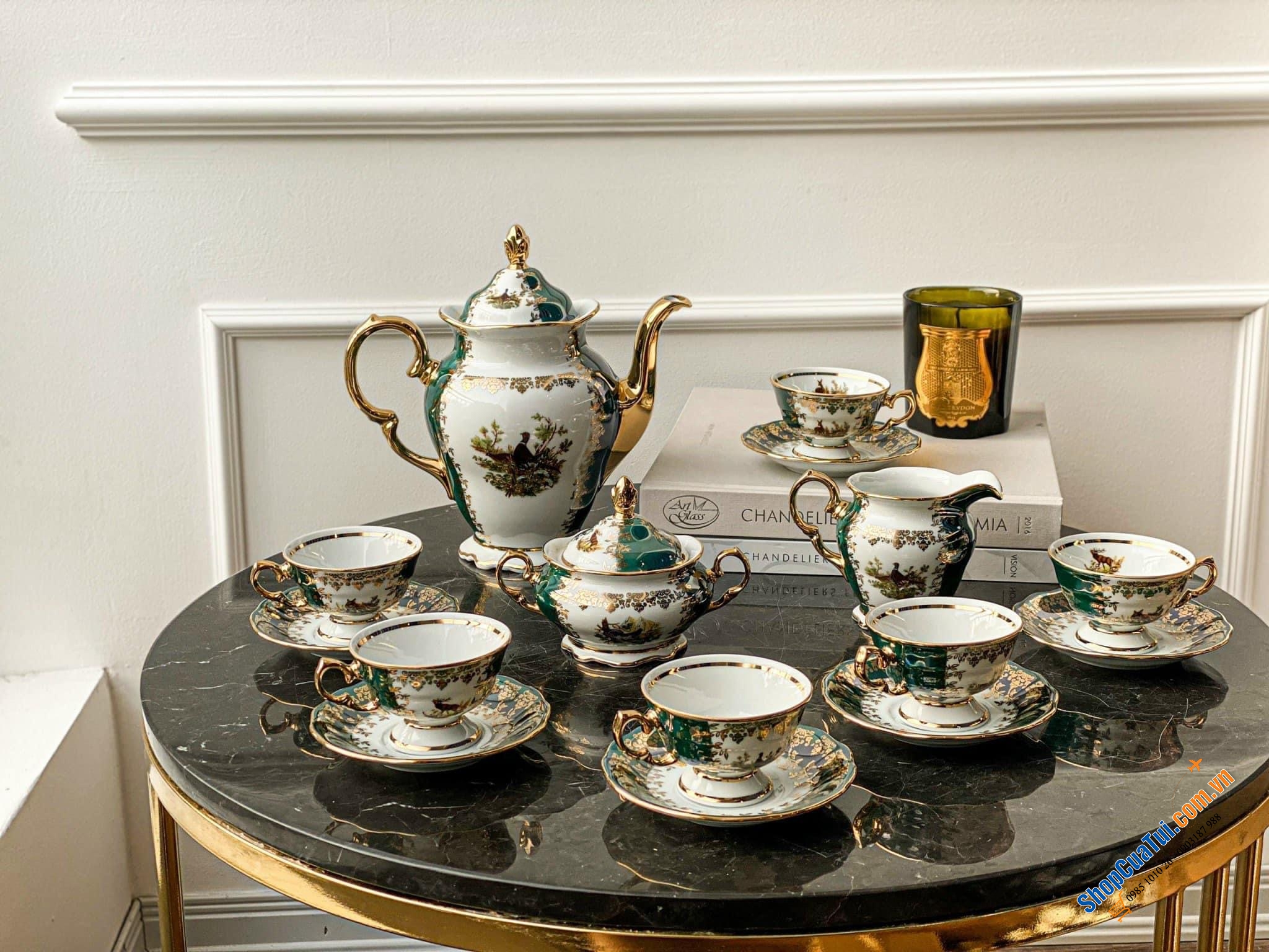 BỘ ẤM CHÉN VILLEROY BOCH MARIEFLEUR - MADE IN GERMANY.
