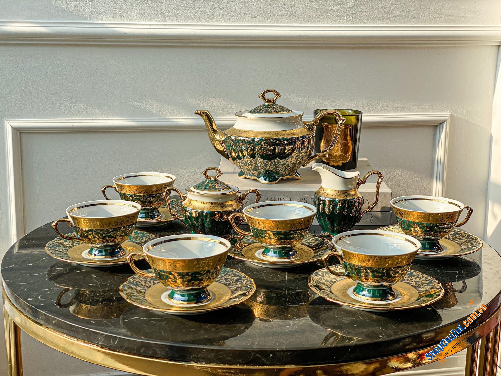 BỘ ẤM CHÉN VILLEROY BOCH MARIEFLEUR - MADE IN GERMANY.