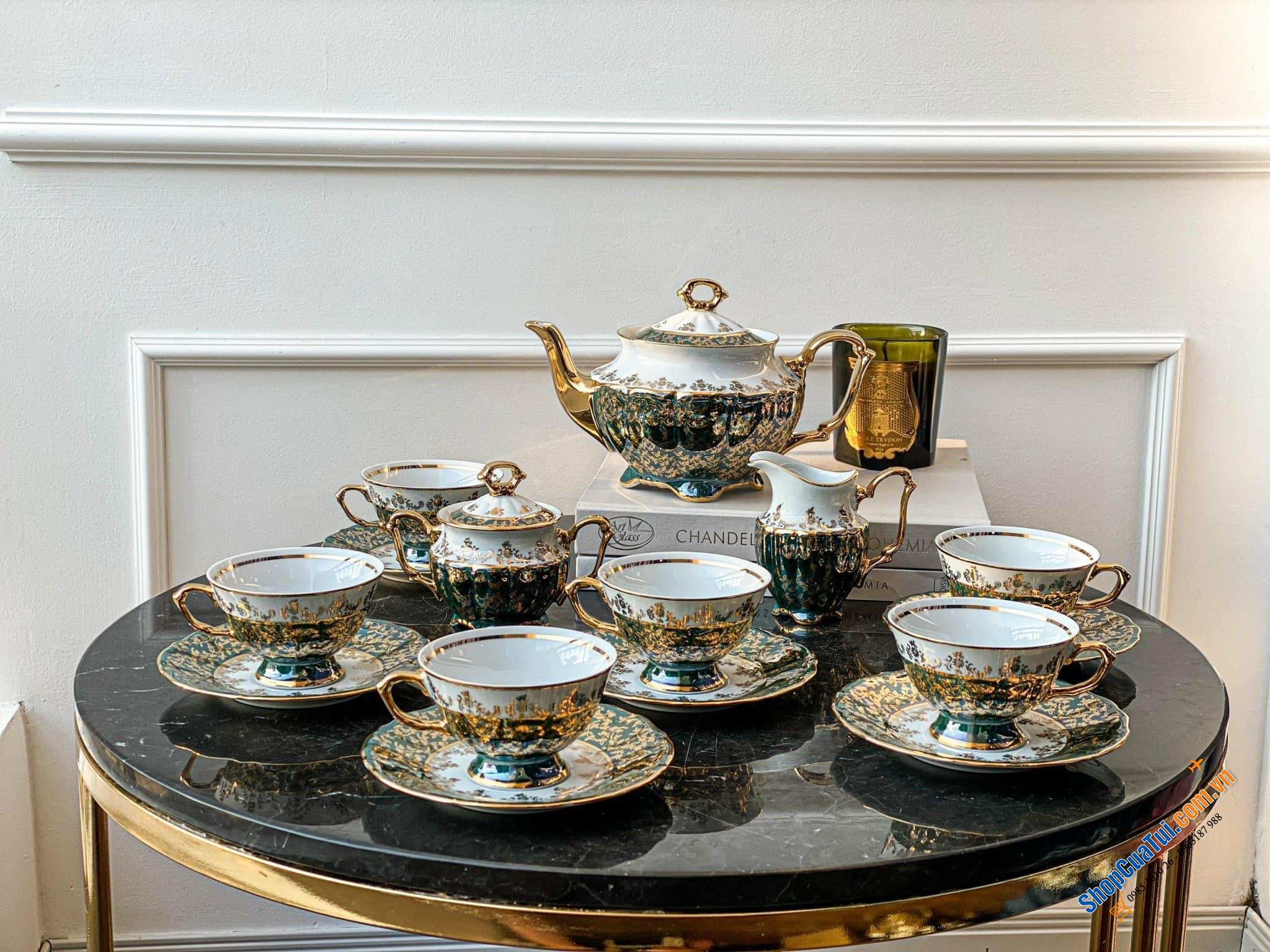 BỘ ẤM CHÉN VILLEROY BOCH MARIEFLEUR - MADE IN GERMANY.