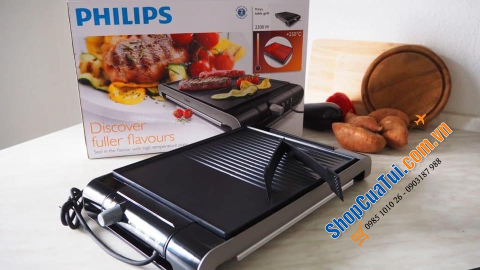 VỈ NƯỚNG ĐỂ BÀN PHILIPS HD 4419.