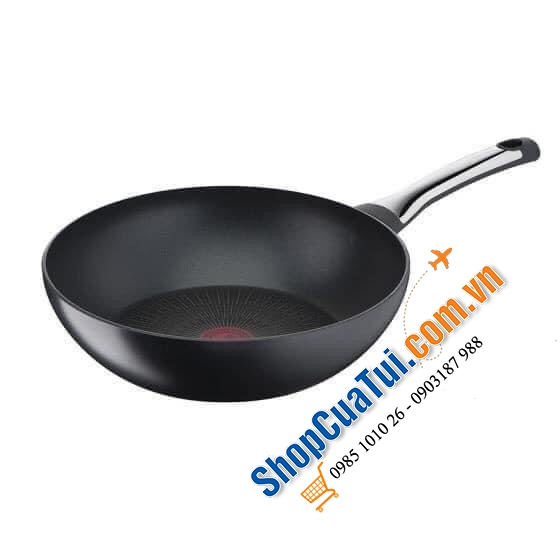 Chảo sâu lòng Tefal Talent Pro 28cm tăng cường thêm 3 lớp Titanium - độ bền xuất sắc - Made in France