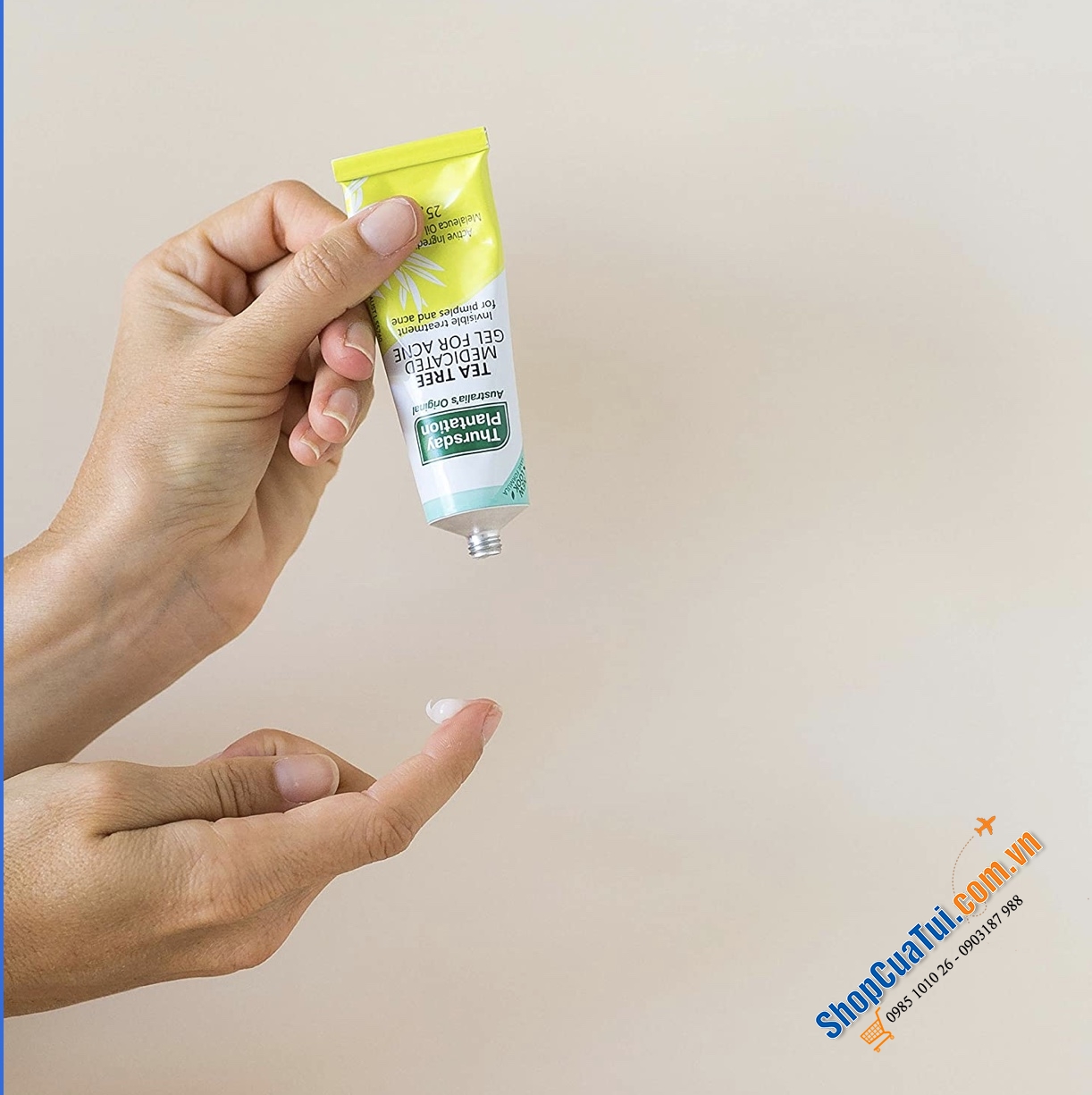 Gel chấm trị mụn tràm trà THURSDAY PLANTATION Tea Tree Medicated Gel For Acne 25 g