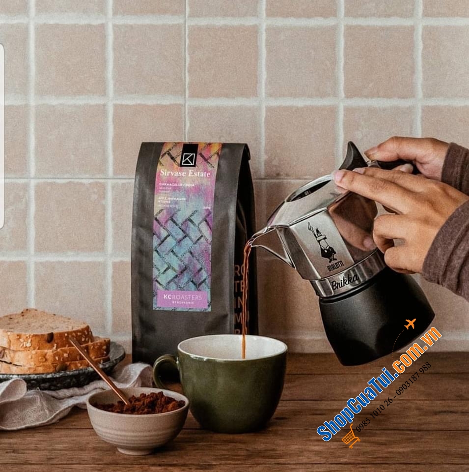 ẤM PHA CÀ PHÊ  BIALETTI BRIKKA (4 CUPS)