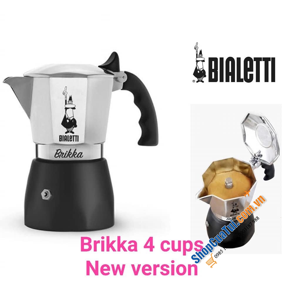 ẤM PHA CÀ PHÊ  BIALETTI BRIKKA (4 CUPS)