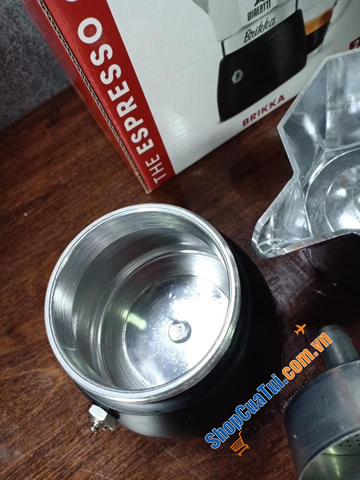 ẤM PHA CÀ PHÊ  BIALETTI BRIKKA (4 CUPS)