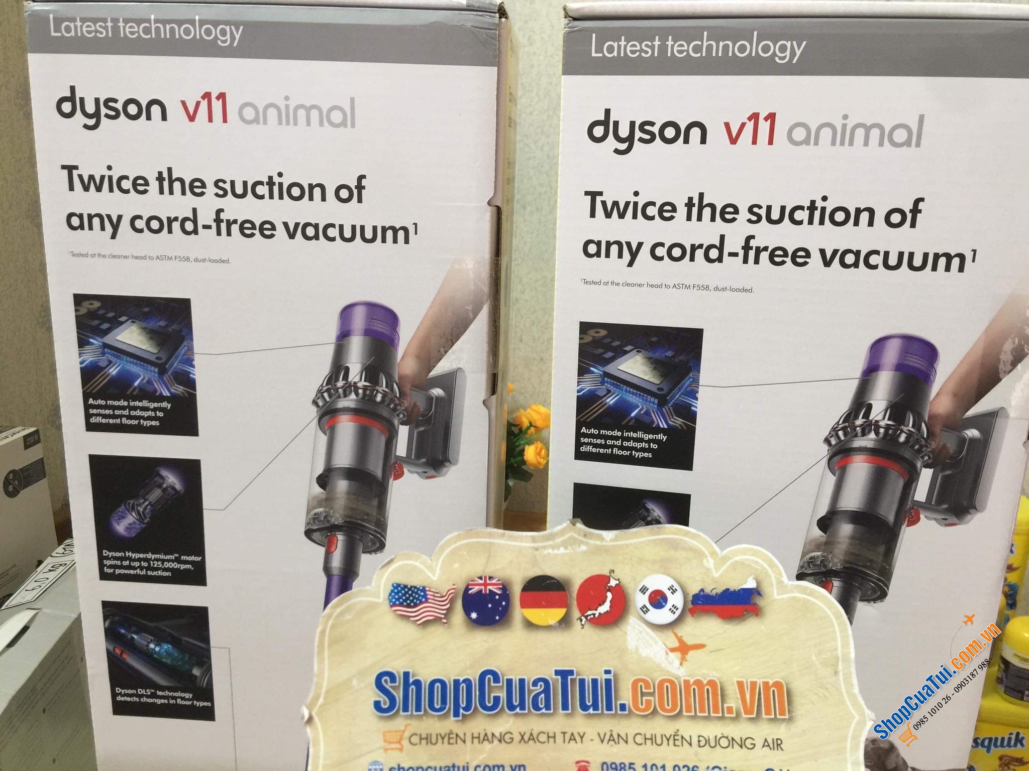 Máy hút bụi cầm tay không dây Dyson V11 Animal Cordless