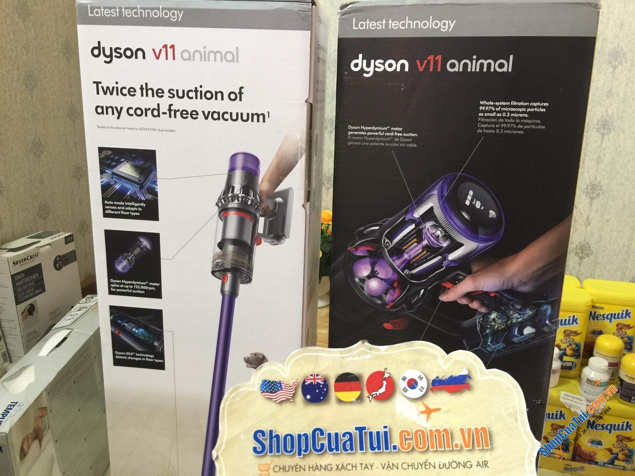Máy hút bụi cầm tay không dây Dyson V11 Animal Cordless