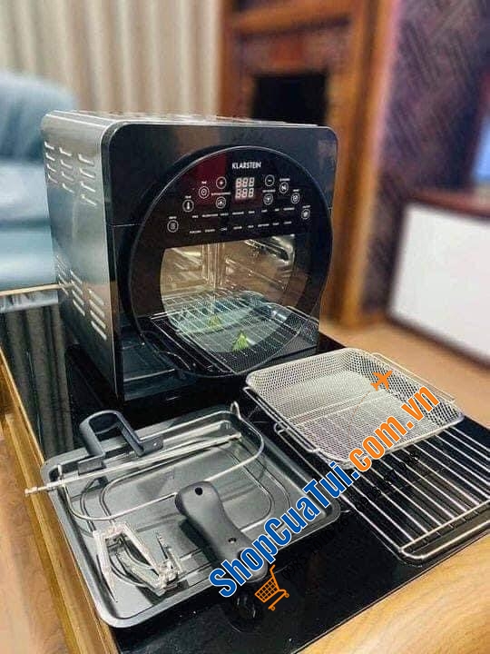 NỒI CHIÊN KHÔNG DẦU KLARSTEIN 14 LÍT (Đẹp như tuyệt phẩm nghệ thuật, hoàn hảo tính năng)