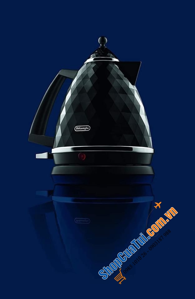 Ấm siêu tốc Delonghi kim cương-  mẫu mới modern đẹp và sang trọng.