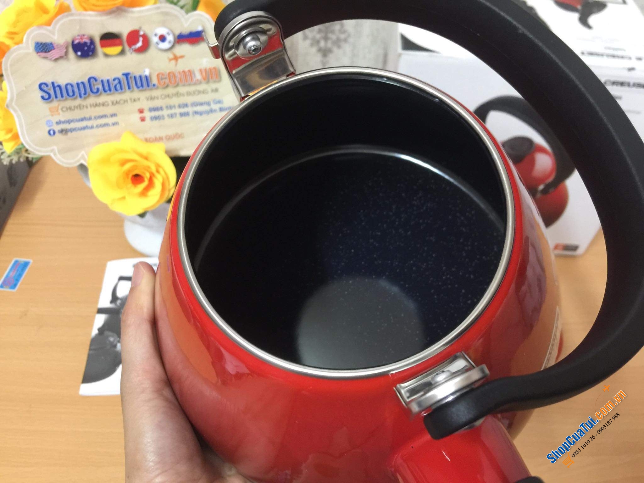 Ấm Đun Nước Le Creuset KONE 1,6 lit.