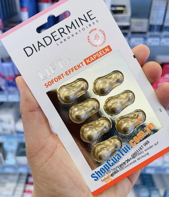 Collagen tươi Diadermine tái tạo làn da trong vòng 7 ngày.