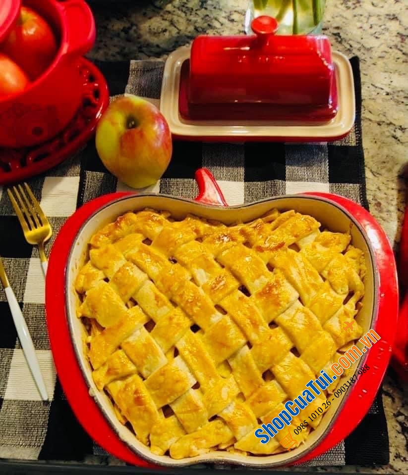 CHẢO RÁN LE CREUSET TÁO 20 CM.