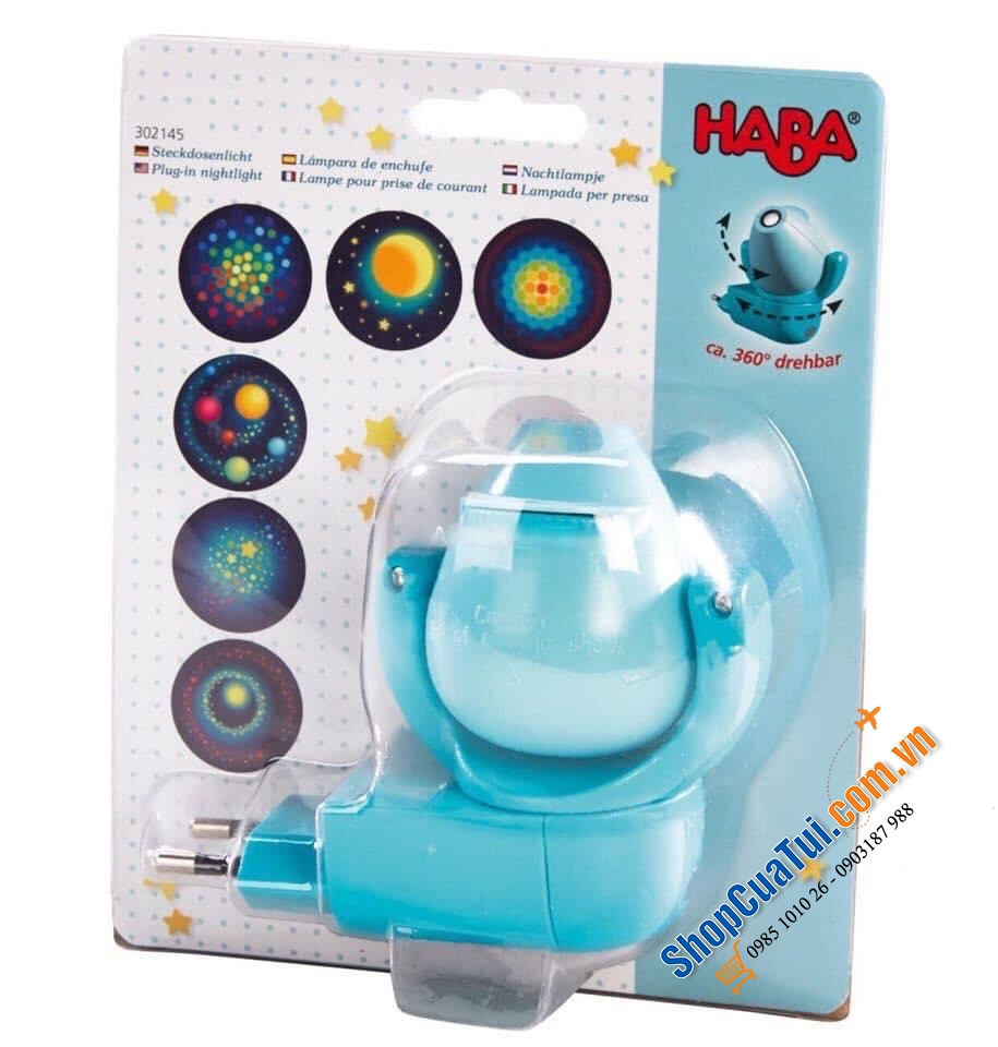 ĐÈN XOAY HABA VỚI 6 HÌNH THÙ NGỘ NGHĨNH.