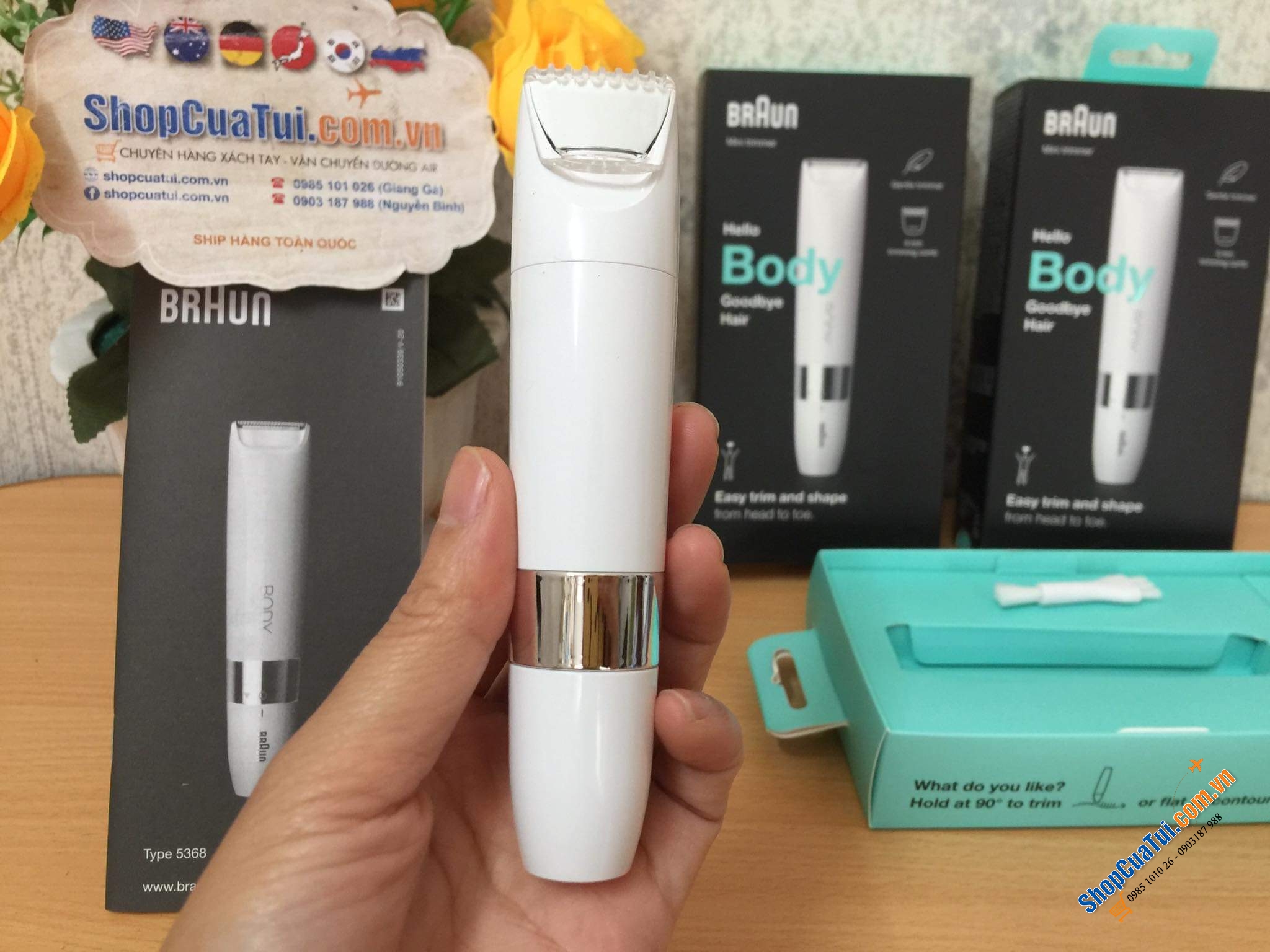 MÁY CẠO/TỈA LÔNG BRAUN BS1000.