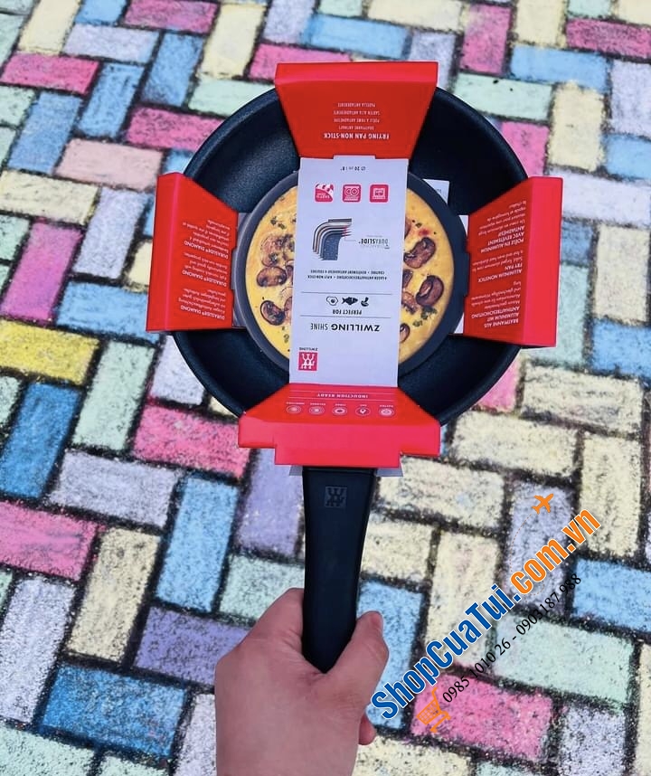 CHẢO RÁN ZWILLING SHINE 20 CM CAO CẤP - MADE IN ITALY.