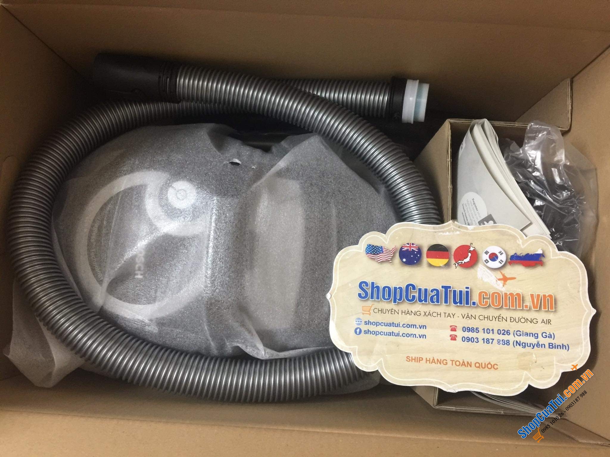 Máy hút bụi Bosch BGS2UPWER1 2500W - Made in Poland - công suất cực lớn!