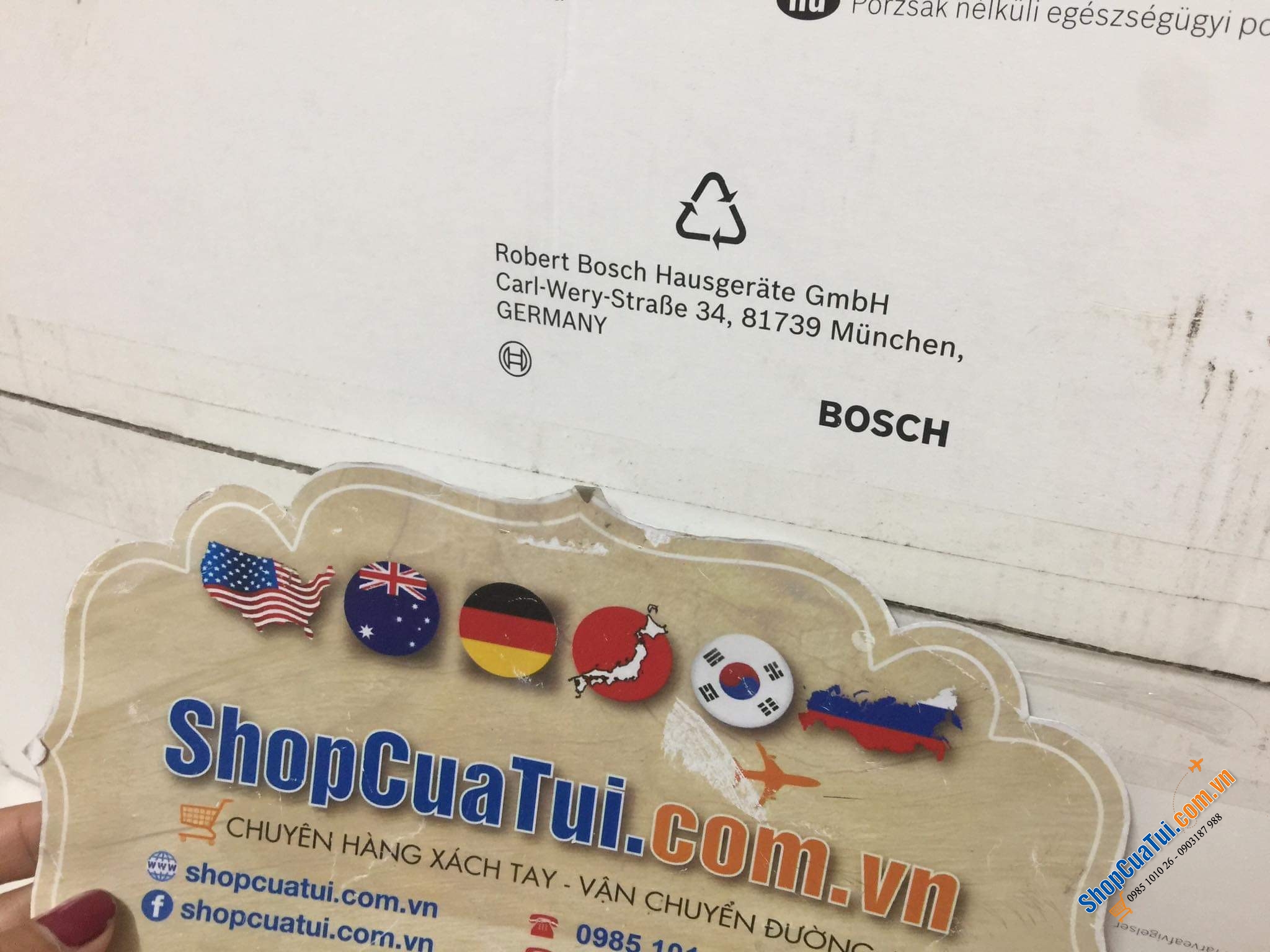 Máy hút bụi Bosch BGS2UPWER1 2500W - Made in Poland - công suất cực lớn!