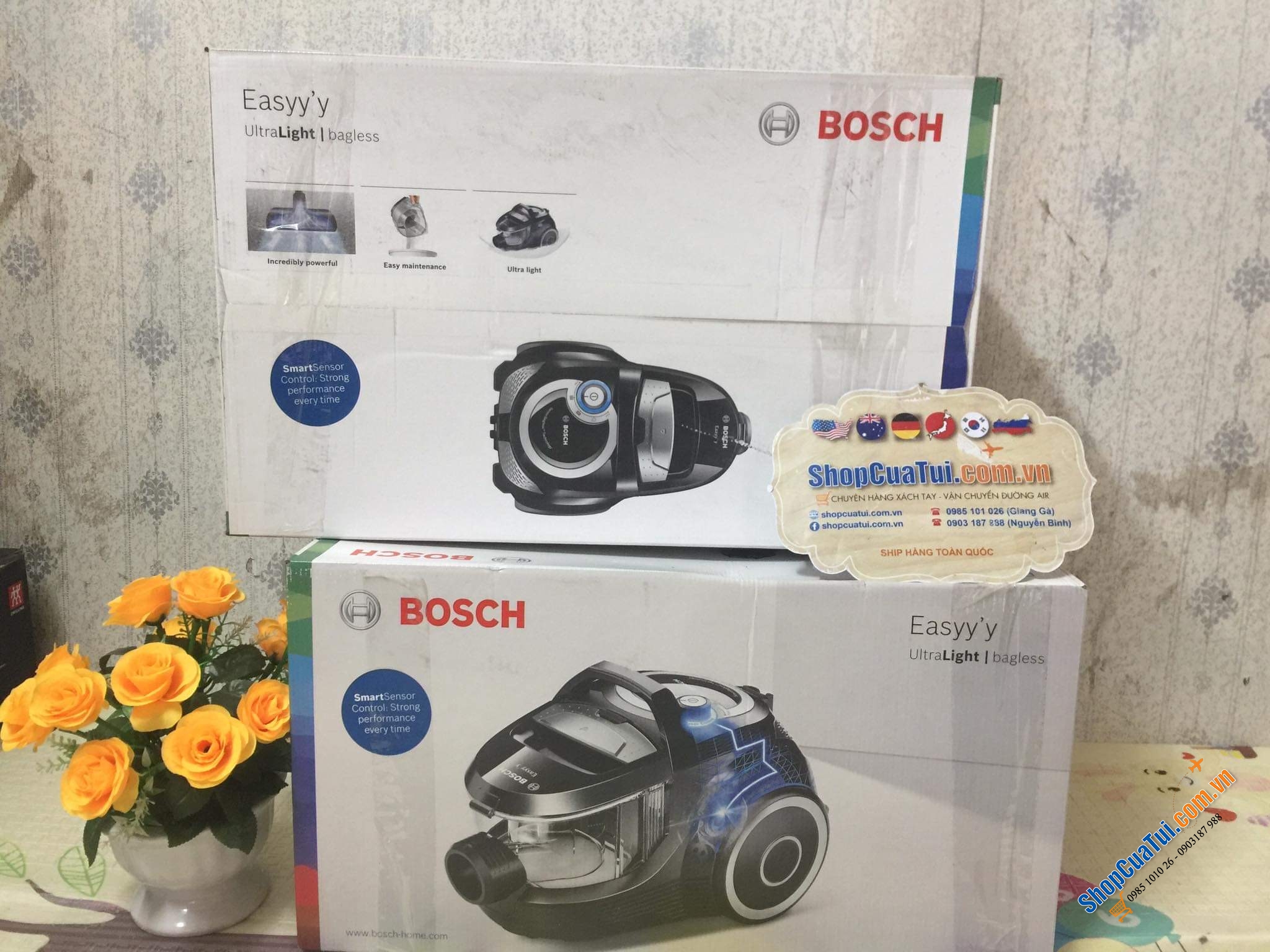 Máy hút bụi Bosch BGS2UPWER1 2500W - Made in Poland - công suất cực lớn!