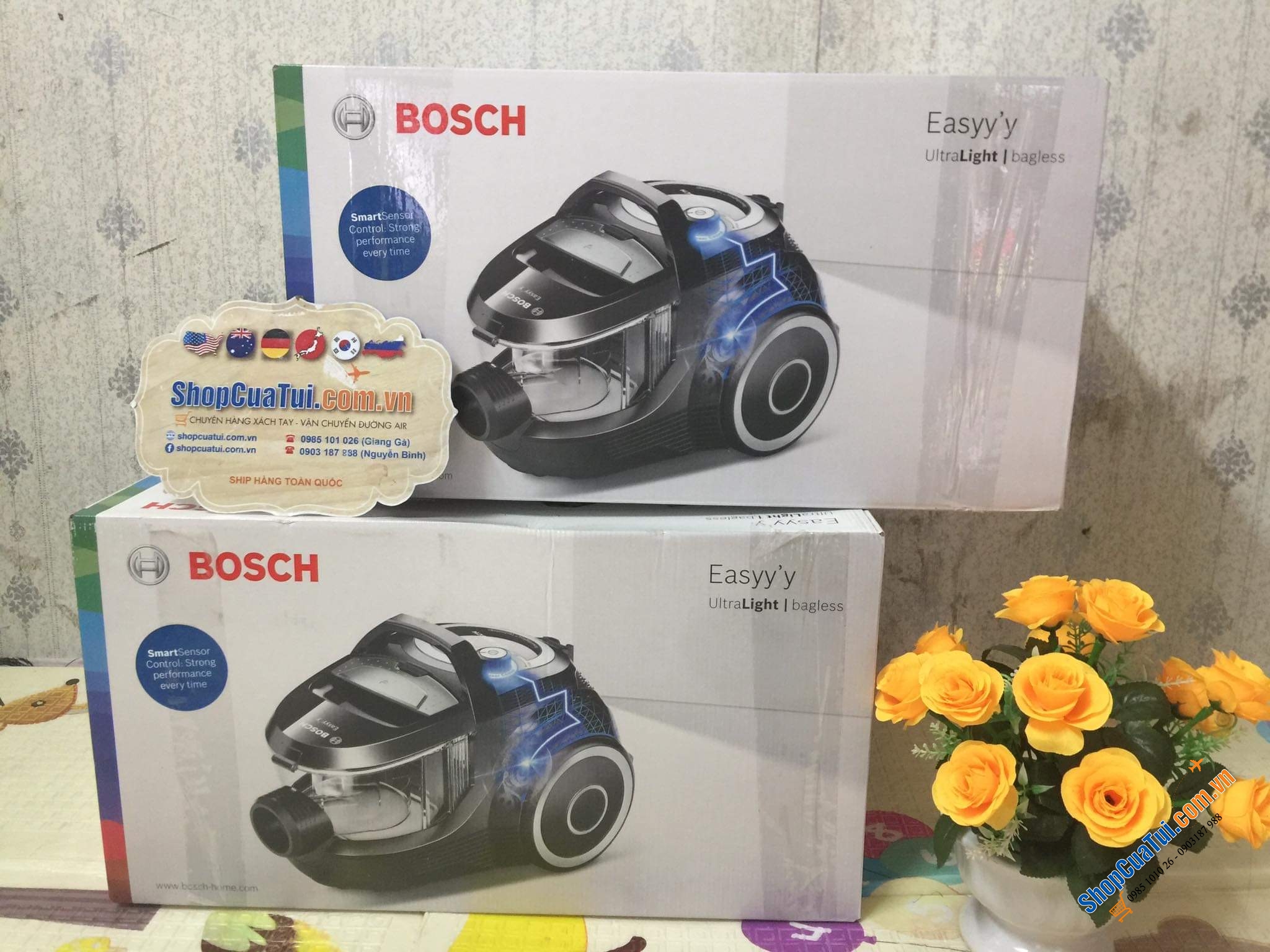 Máy hút bụi Bosch BGS2UPWER1 2500W - Made in Poland - công suất cực lớn!