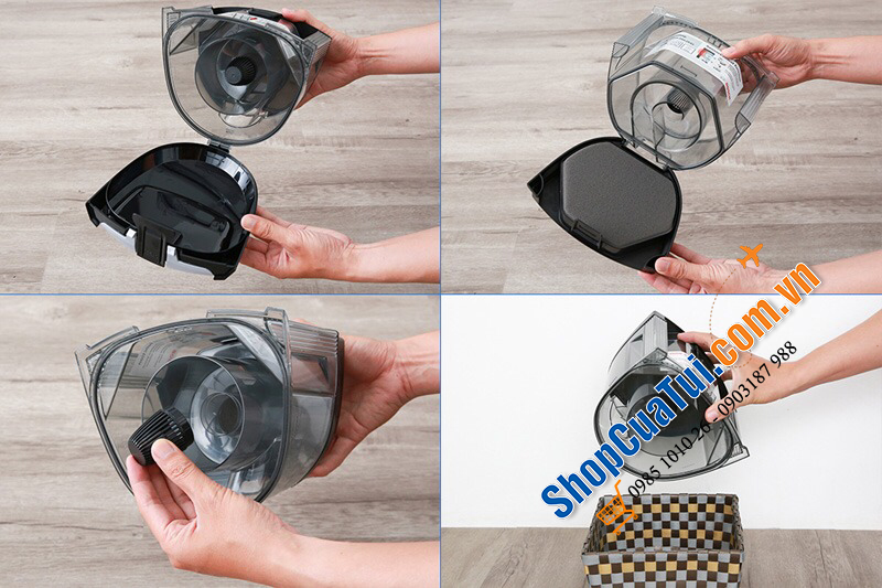 Máy hút bụi Bosch BGS2UPWER1 2500W - Made in Poland - công suất cực lớn!