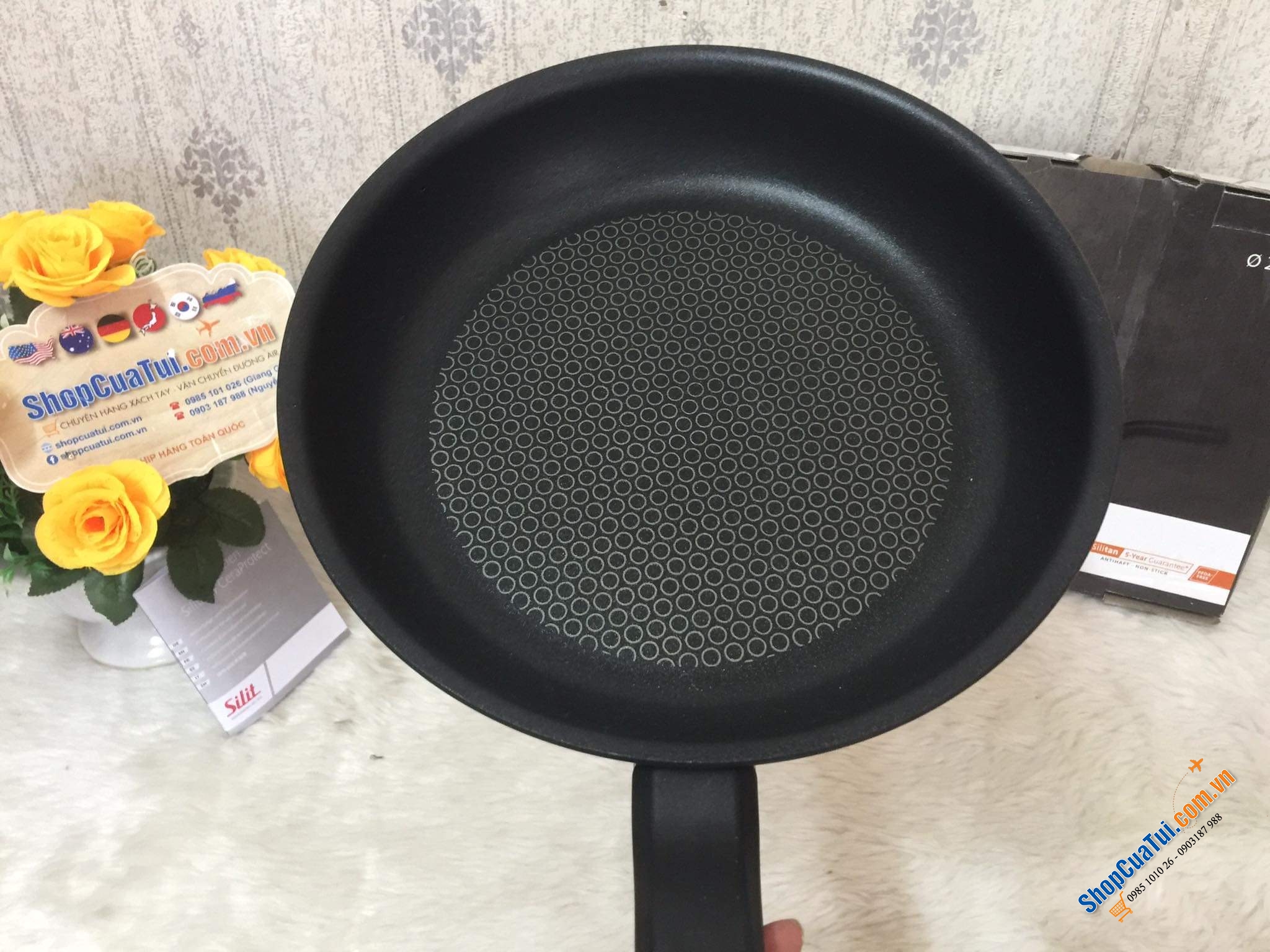 CHẢO RÁN SILIT TAIPING 24 CM - MADE IN FRANCE (PHÁP).