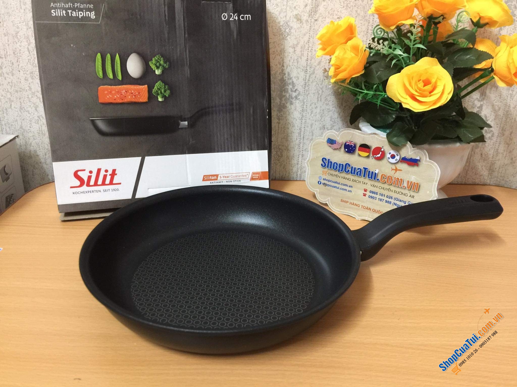 CHẢO RÁN SILIT TAIPING 24 CM - MADE IN FRANCE (PHÁP).