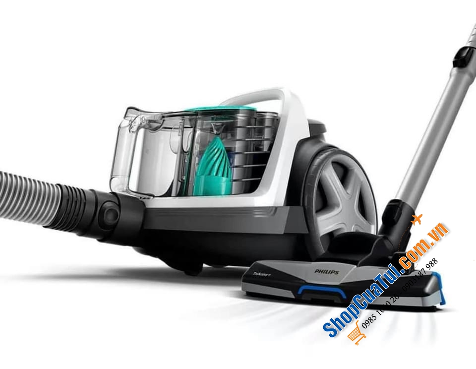 MÁY HÚT BỤI DÒNG CAO CẤP HIỆN ĐẠI NHẤT PHILIPS FC9553/09 - CÔNG SUẤT 900W, DUNG TÍCH HỘP CHỨA BỤI 1,5 LIT.