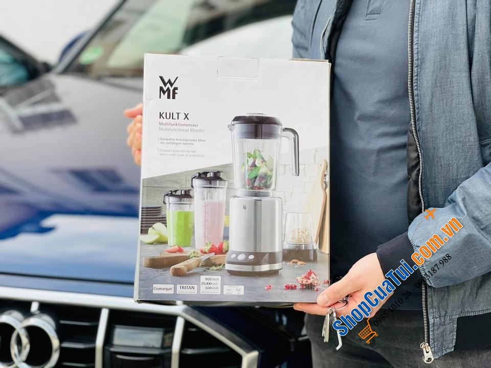 WMF KULT PRO MULTIFUNTIONSMIXER 2017    BỘ SẢN PHẨM MÁY XAY SINH TỐ ĐA NĂNG.