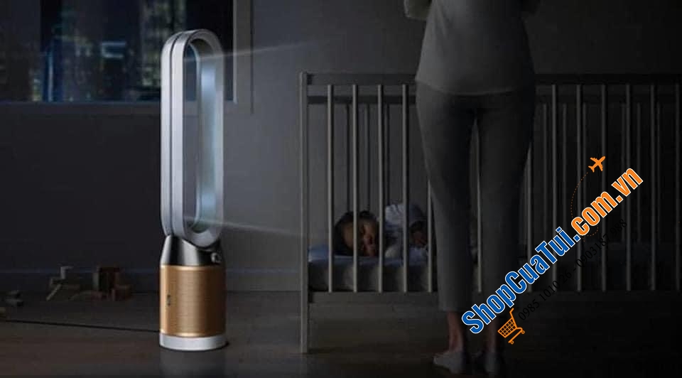 QUẠT DYSON TP06-2020 - Quạt DYSON PURE COOL CRYPTOMIC TP06 - MODEL QUẠT 2 in 1 MỚI NHẤT 2020 TÍCH HỢP LỌC KHÔNG KHÍ - Kèm 1 lõi lọc không khí